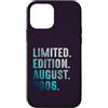 Birthday Gift Limited Edition August 200 Custodia per iPhone 12 mini Edizione Limitata Agosto 2006 Retro Vintage 2006