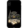 Jimbeels Custodia per iPhone XS Max FIELD LOG READY Radio Registro Antenna