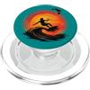 Kitesurf Gifts and Surf Lover Tees by ta Tramonto Air Rush Kitesurf Tramonto PopSockets PopGrip per MagSafe