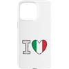 Mark Ewbie Designs Custodia per iPhone 15 Pro Max Amo l'Italia