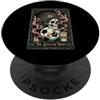 Field Side Brews Calavera Art Calavera Floreale Mamma Teschio Caff PopSockets PopGrip Adesivo