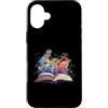 Enchanted Pages Designs Custodia per iPhone 16 Plus Fantasy Book Imagination Storytelling Reader