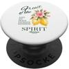 Fruit Of the Spirt Pretty Lemon Sapphire Frutto dello Spirito Bibbia Cristiana Verse Pretty Lemon PopSockets PopGrip Adesivo