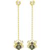 Swarovski Orecchini pendenti da donna in acciaio inox 5412895, Cristallo, cristallo