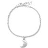 Mabina Gioielli - Bracciale Bambina - Bracciale argento con luna - 533606