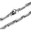 Stfery Catena X Gioielli 2 MM, Catenine Uomo Acciaio Inox 45CM Collana Argento Necklace Sottile Semplice Bigiotteria Regalo Donna