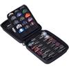 Unicorn Custodia Ultra per Freccette, Design Elegante Nero con Logo U in Rilievo, Spazio Extra per ricambi e Accessori, Grande, Interno in Schiuma per Contenere e Proteggere 4 Set di Freccette