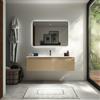Parama Mobile bagno sospeso 90 cm sabbia opaco un cassettone con lavabo | Bako