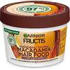Garnier Fructis Hair Food Macadamia Maschera per capelli secchi e indisciplinati, 400 ml