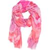 QUEEN HELENA Sciarpa Morbida Leggera Stola Avvolgente Foulard Girocollo a Fantasia Elegante Donna SC026 (Fucsia)