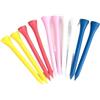 WWYYZAYC Tee for Palline da Golf 42mm 54mm 70mm 83.0mm Lunghezza 50 Pezzi Confezione da 100 Tee in Legno Multicolore Accessori Step Down(42mm 50 PCS)