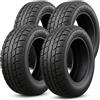 Generic 125/65-12 Pneumatico Tubeless, Ricambio per Veicoli Compatti a 4 Ruote, Gomma Resistente 4PR, Indice di Velocità 51J, Portata 429 LBS 225KPA
