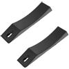 CLISPEED Protezione per Bilanciere in Silicone Nera 1 Paio per Stacco