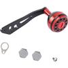 APGLSXY Mulinelli Maniglia di Potenza Singola Manopola Alluminio Rotante Bobina Rocker Arm Grip Baitcasting Bobine Maniglie Potenza Baitcasting Maniglia Mulinello Da Pesca Accessorio