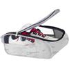 shjxi Borsa per scarpe da golf da donna, con doppia cerniera, borsa da viaggio pieghevole per sport, scarpe da ginnastica, custodia da viaggio per donne e uomini, bianco, Refer to description, Unisex
