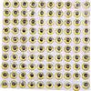 Culnflun 3D finti pesci occhi di pesca professionale Eyes Set 100 pezzi da 8 mm Simulazione adesivi artificiali per le esche fai -da -te e artigianato (Oro)