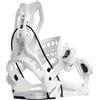 Nidecker Attacchi da snowboard Nidecker Flow Fenix - Attacco All-Mountain Mid-Flex con Asym UniBack e base in EVA - M - White