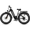 RINCC RN60 - Bicicletta elettrica per uomini e donne adulti, mountain bike elettrica per tutti i terreni, pneumatici grassi 26 x 4.0, telaio in lega di alluminio, batteria 48 V 20 Ah, autonomia