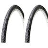 CHAOYANG N°2 Copertone TASSELLATO 28 - 700 x 35 (37-622) Nero da Bici City Bike