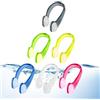 Generic Pinze nasali da nuoto, impermeabili, antiscivolo, anti-soffocamento, 6 pezzi, per bambini, adulti, principianti, surf, immersioni, sport acquatici, attività subacquee