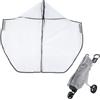 Agatige Copertura Antipioggia per Sacca da Golf, PVC Trasparente Carrello da Golf Copertura Antipioggia Cappuccio Mantella Borse protettive Impermeabili Impermeabile per Golfista