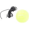 Lylithuif Palla da allenamento per tennis Corda in gomma ad alta elasticità Allenatore di tennis Palla da pratica singola per allenamento di tennis solista Giallo limone 6 cm 86 g