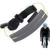 Generic Cavigliera riflettente per ciclismo, fascia per gambe con cinghia riflettente,Strisce di riflessione ad alta visibilità per la caviglia - Accessori per passeggiate notturne regolabili per fair