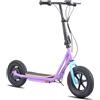 JOYSTAR Starmoto Monopattino elettrico da 12 pollici, per bambini da 6 a 12 anni, 250 W, 22 km/h, autonomia di 13 km, acceleratore a pollice per una guida facile, viola