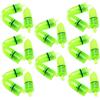 WRITWAA Lampade da Allarme per Pesca Notturna Impermeabili LED 25 Pezzi, Multifunzione in Abs Batteria a Bottone per Attività di Pesca All'aperto