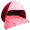 Fauhapyway Tenda portatile per poggiatesta con finestra per telefono, parasole antivento rivestita in argento, per campeggio, spiaggia, viaggi, 70 x 50 x 45 cm (2)
