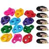 Generico Appigli Arrampicata Albero - Nînĵa Tree Climbing Holds | Set Cinghie Ancoraggio 6 Cricchetti 12 Punti Arrampicata PP Gioco Esterno Allenamento Bambini
