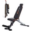 Xadmax Panca Palestra Pieghevole, Panca Piana - Sopporta 360 KG, Molto Robusta e Resistente, per Allenamento a Casa con Pesi, Attrezzi Palestra Casa, Home Gym, Panche Pieghevoli