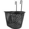 PACKOVE Cestino per Bicicletta Nero in Plastica Superficie Liscia e Facile Installazione, Cestino Stabile per Manubrio Bici per Accessori Uso Quotidiano