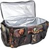Carp On - Borsa termica per esche da 50 litri, borsa termica per attrezzatura da pesca 900D (56 x 30 x 30 cm) tasche multiuso con scomparti - per esche alla carpa, campeggio all'aperto, Dpm Camo,