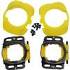 alltoo 1 paio di tacchetti per scarpe da ciclismo a sgancio rapido non originali di fabbrica, con pedale autobloccante, aerodinamico, per WAHOO SpeedPlay Zero (giallo)