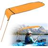 DJJYCTNM Tendalino Barca per Kayak, Copertura Impermeabile in Tessuto Oxford 750D con Telaio in Alluminio, Tendalino Pieghevole e Portatile per Kayak e Canoe da Pesca