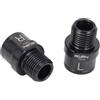 BAFOVY Prolunga per Pedale Bici in Lega Ti, Adattatore per Allungamento Asse Bicicletta CNC da 16 Mm con Design Strutturale Rinforzato per Bici da Strada di Montagna