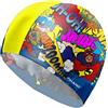 HAND SPORT Cuffia da Nuoto Mod. Cartoon, Cuffia in Tessuto, Cuffia da Piscina, Extra Comfort e Aderenza. Made in Italy.