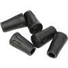 ComfyHarbor 5pcs Trekking Pole Tip Copertura di Ricambio Guaina in Gomma per Assorbimento Degli Urti Antiscivolo Presa su Pietra e Superfici Irregolari Escursionismo Campeggio Accessori Nero /