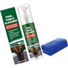 ZEPFJHE Formula avanzata Spray detergente per tavolo da biliardo 100 ml e asciugamano per la cura del tavolo da biliardo Set per la manutenzione della sala giochi senza macchie Formule avanzate