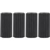 Uonlytech 4pezzi Cappucci Freno per Cavi Bici in Plastica Nero Alta Resistenza e Effetto Freno Stabile per Sedia a Ruote
