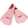 Generic Pinne da nuoto per bambini, morbide pinne corte da allenamento per snorkeling e immersioni, attrezzatura da nuoto leggera, aiuto per scarpe flessibili per freestyle, rana, allenamento in piscina