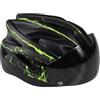 LALAFINA Casco di Sicurezza per Bicicletta con Design Magnetico per Occhiali, Materiale PC Resistente, Facile da Trasportare, Colore Nero, per Corsa e Ciclismo Uomo e Donna
