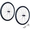 QHYRZE 700C Set Di Ruote For Bici Da Corsa 36T Ratchet Freno A Disco XDR Mozzo 9 * 100/10 * 135mm Center Lock Cerchio QR Ruota For Bicicletta A 11, 12 V