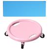 Generico Ruota 'esercizio addominale Ruota, Caster AB Roller | Attrezzatura per il fitness AB con ginocchio | a rullo di fitness per allenamento centrale, rotabile a 360 gradi