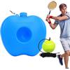 Riaisttd Kit professionale per allenamento di palline da tennis, con base, attrezzatura leggera per principianti, bambini e adulti, attrezzatura portatile per allenamento, miglioramento della precisione e