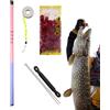Generic Canna da pesca telescopica | Canna corta per acqua salata | Canna da pesca portatile per principianti per escursioni in spalla Surf Shore Boating River Kayak Deep Sea Ice Beach Camping