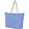 Karactermania Sanrio Hello Kitty Denim-Borsa da Spiaggia Soleil, Blu, 52 x 37 cm
