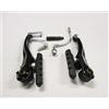 ARTEK Coppia Freni NT 210 DG Neri per Bici MTB V-Brake Alluminio Mountain Bike