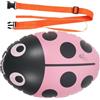 AUTSUPPL Boa da Nuoto per Adulti in PVC Rosa Cintura Regolabile, Galleggiante di Sicurezza Leggero per Open Water e Festa Estiva